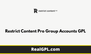 Restrict Content Pro Group Accounts GPL