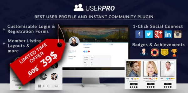 UserPro - Community and User Profile WordPress Plugin