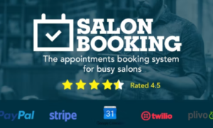 Salon Booking WordPress Plugin GPL v10.30.34