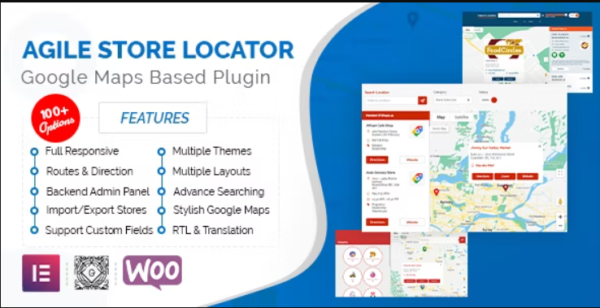 Store Locator Google Maps For WordPress GPL Store Locator Google Maps For WordPress GPL v5.3.3 - Image 1