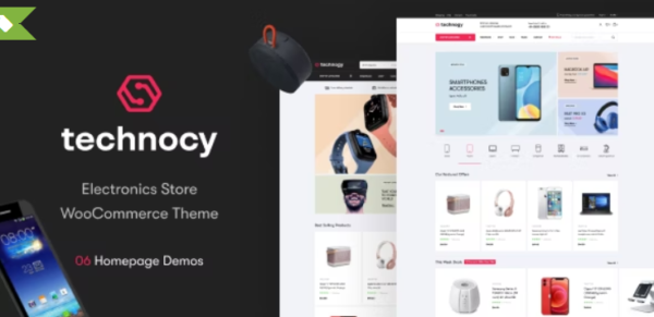 Technocy - Electronics Store WooCommerce Theme Technocy - Electronics Store WooCommerce Theme