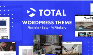 Total Theme GPL is a modern and responsive WordPress theme