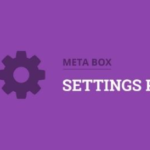 Meta Box Settings Page Addon GPL