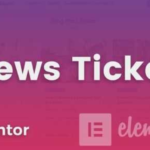 News Ticker For Elementor GPL