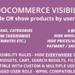 Woocommerce Visibility GPL