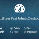 WordPress Fast Admin Dashboard GPL