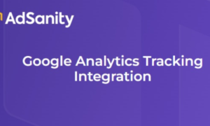 AdSanity Google Analytics Tracking Integration GPL v2.0.0