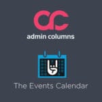 Admin Columns Pro Events Calendar V1.6.1