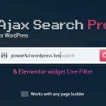 Ajax Search Pro GPL v4.29.3 – Live WordPress Search & Filter Plugin