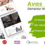 Avas Theme GPL v7.0.4 - Elementor WordPress Theme