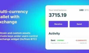 Bitcoin, Ethereum, ERC20 crypto wallets with exchange GPL v1.1.1532