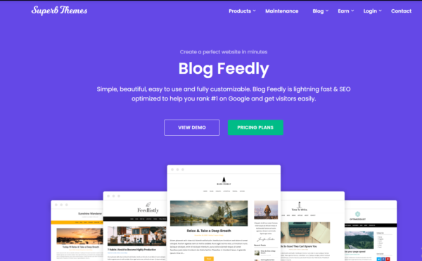 BlogFeedly Theme GPL (2) BlogFeedly Theme GPL v119.5 – Superb Themes - Image 1