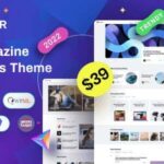Blogar Theme GPL v1.3.4 – Blog Magazine WordPress Website