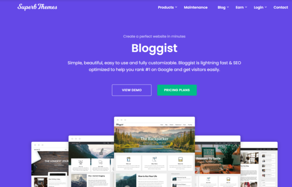 Bloggist Theme GPL (2) Bloggist Theme GPL v136.8 – Superb Themes - Image 1