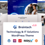 Braintech Theme GPL v2.7.9 – Technology & IT Solutions WordPress Websites