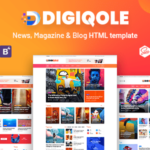Digiqole Theme GPL v2.2.8 – News Magazine WordPress Websites