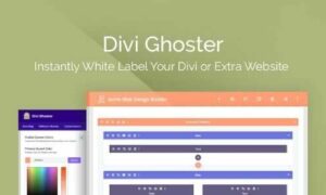 Divi Ghoster White Label GPL v5.0.57 – Divi Plugin