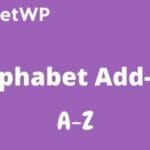 FacetWP Alphabet AddOn GPL v1.4