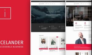 Icelander Theme GPL v1.7.6 – Portfolio & WooCommerce WordPress Theme
