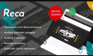 Ireca Theme GPL v1.8.7 – Car Rental Boat, Bike, Vehicle, Calendar WordPress Theme