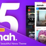Jannah News Theme GPL v7.6.5 – Newspaper Magazine AMP BuddyPress Website