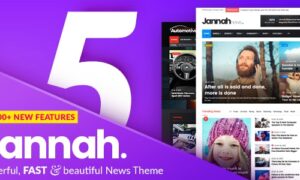 Jannah News Theme GPL v7.6.5 – Newspaper Magazine AMP BuddyPress Website