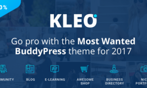 KLEO Theme GPL v5.4.4 - Multi-Purpose BuddyPress Website