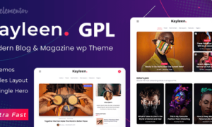 Kayleen Theme GPL v3.4