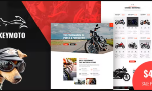 Keymoto Motorcycle Club WordPress Theme GPL v1.2.4