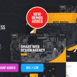 Linoor Theme GPL v1.8.2 – Digital Agency Services WordPress Website