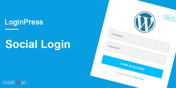 LoginPress Social Login LoginPress Social Login GPL v3.0.0 - Image 1