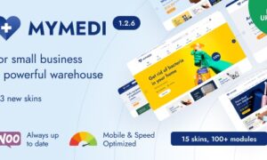 MyMedi Theme GPL v1.8.0 – Responsive WooCommerce WordPress Medical Website