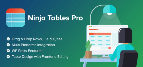 Ninja Tables Pro GPL v5.2.16 Latest Version - Image 1