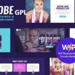 Niobe Theme GPL v2.1 - A Gym Trainer & Nutrition Coach WordPress Theme