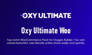 Oxy Ultimate Woo GPL v1.5.13 – WooCommerce Pack for Oxygen Builder
