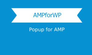 Popup for AMP GPL V1.5.22