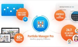 Portfolio Manager Pro GPL v3.7 – WordPress Responsive Portfolio & Gallery