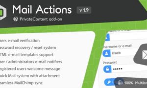 PrivateContent Mail Actions addon GPL v2.4.7