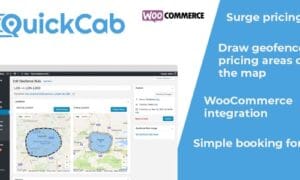QuickCab GPL v1.4.6 - WooCommerce Taxi Booking Plugin