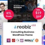 Reobiz Theme GPL v8.0.4 - Consulting Business WordPress Websites | Testing Purpose