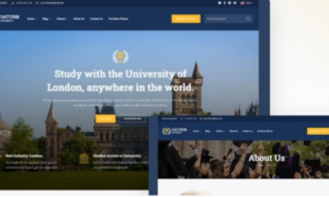 Saturn Theme GPL v1.3.0 – University and Education WordPress