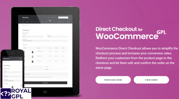 Direct Checkout for WooCommerce Pro GPL v3.3.14 - Image 1