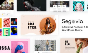 Segovia Theme GPL v1.6.4 – A Minimal Portfolio And Blog WordPress Theme