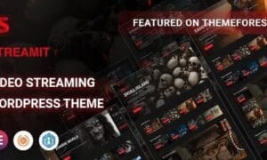Streamit Theme GPL v4.4.1 – OTT/Video Streaming WordPress Websites + RTL