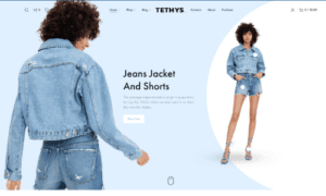 Tethys Theme GPL v1.3.1 – eCommerce fashion and minimalism template