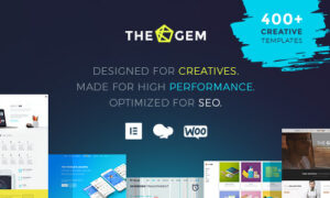 TheGem Theme GPL v5.12.3.1 – Creative Multi Purpose High Performance WP Websites
