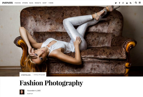 Themify Infinite WordPress Theme GPL v7.6.3 - Image 1