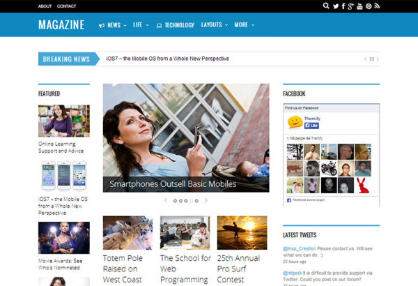 Themify Magazine WordPress Theme GPL Latest + Activation - Image 1