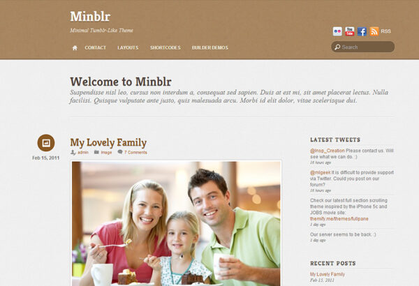 Themify Minblr WordPress Theme Themify Minblr WordPress Theme GPL v7.5.8 - Image 1