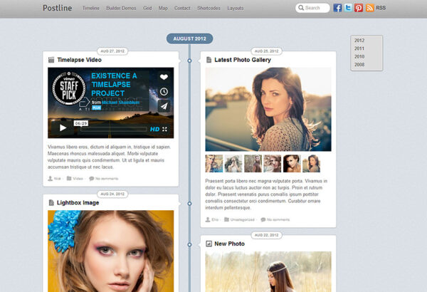 Themify Postline WordPress Theme GPL v7.5.8 - Image 1